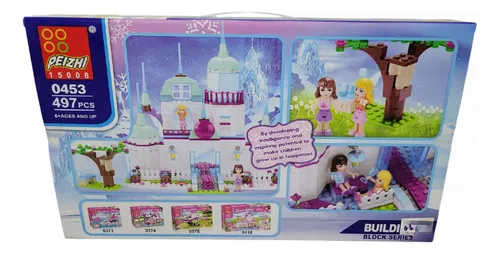 Miniatura 5 de Castillo armable en bloques para niños